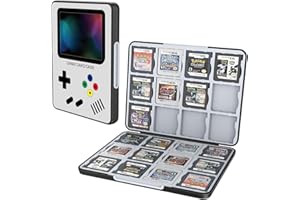 HEIYING Etui de Carte de Jeu pour Nintendo 3DS 3DSXL 2DS 2DSXL DS DSi, Support de Cartouche de Jeu Portable 3DS 2DS DS avec 24 Carte Emplacements