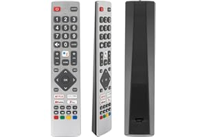 YIBICHIN New Infrared Remote Control Replacement for Sharp Smart TVs, Compatible with 24BI6EA 32BI5EA 40BI5EA 40BL2EA 40BN6EA 43BL5EA 43BN5EA 55BL5EA 65BL3EA (NO Voice Function)