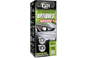 GS27 - Kit de Rénovation Optiques - Set Rénove Phare Complet à Utiliser avec Une Perceuse, multicolore
