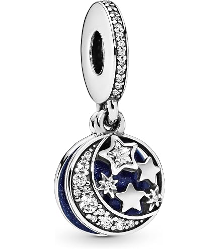 I05 Rimorchio Piccolo Campana Campanelle Forma Una Fiore Argento Sterling 925