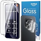 Natbok 2+2 Pieces 3D Screen Protector for Xiaomi Redmi Note 15 Pro+/Redmi Note 15 Pro Plus/Poco M8 Pro 5G, Camera Protection,