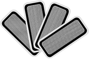 SOYOKO Lot de 4 électrodes de rechange en gel, coussinets tonifiants en gel, compatibles avec Slendertone