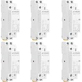 JOYELEC 2P Household AC Contactor,AC220V/230V,2NO,2Pole Two Normally Open,50/60HZ Modular Automatic Circuit Control,35mm DIN