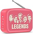 Saregama Carvaan Mini Hindi - Music Player with 401 Pre-Loaded Retro Songs, Bluetooth/FM/AM/AUX, Type-C Charger (Coral Pink)