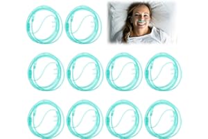 PLUVYZE 10 Pcs Nasenbrille FüR SauerstoffgeräT,2m Sauerstoffschlauch Nasenbrillen FüR Sauerstoff Extra Weich Silikon Nasenbrille Sauerstoff
