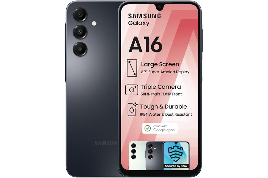 SAMSUNG GALAXY A16 LTE 128GB DS BLACK