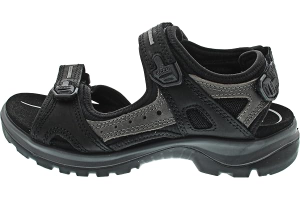 ECCO Damen Offroad Sandalen, Black Mole Black, 43 EU