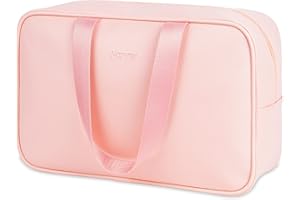 Narwey Neceser Bolsa de Aseo Grande Neceser Maquillaje Cosmético Kit de Aseo Organizador de Maquillaje para Mujeres y Niñas