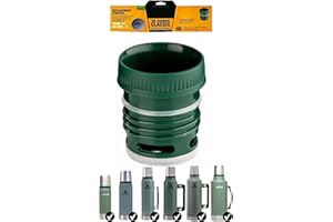 YAYA Market Tapón cebador Compatible con Termo Stanley Classic de Boca Ancha. Repuesto Verde, Ideal para cebar Mate con precisión. Aislado al vacío y de Alta Durabilidad.