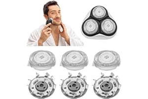 TALIFOCA recambios afeitadora para philips cabezales afeitadora para philips serie 5000,3 cabezales afeitadora recambio compatibles con afeitadora electrica para philips sh90