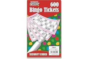 TALLON Just Stationery 600 Bingo Tickets