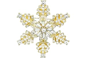 YEAHBOOM Weihnachtsbrosche Damen,Strass Weihnachtsbroschen,Weihnachtsschmuck Broschen Pin,Strass Anstecknadeln,Weihnachten Broschen Pin,Brosche Weihnachten,für Kleidung Schal Hut Ornamente oder Geschenk