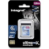 Integral 128GB CFexpress Memory Card Type B 2.0 8K RAW and 4K 120 FPS 1700MB/s Read 1600MB/s Write Speed Designed for the Cin