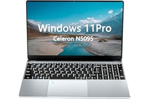 KUU Ordinateur Portable Pc Portable Windows 11Pro N5095 16GB RAM 512GB SSD Laptop Convertible 180° 15,6 Pouces IPS FHD Clavier De Rétroéclair Déverrouillage D'empreintes Digitales