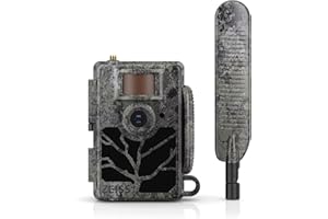Zeiss Secacam 5 | Cámara de Caza Profesional 4G con Detección de Movimiento, Tarjeta SIM, Tránsmision a App Móvil en Tiempo Real y Reconocimiento IA - Cámara Camuflada 12MP Resistente a la Intemperie