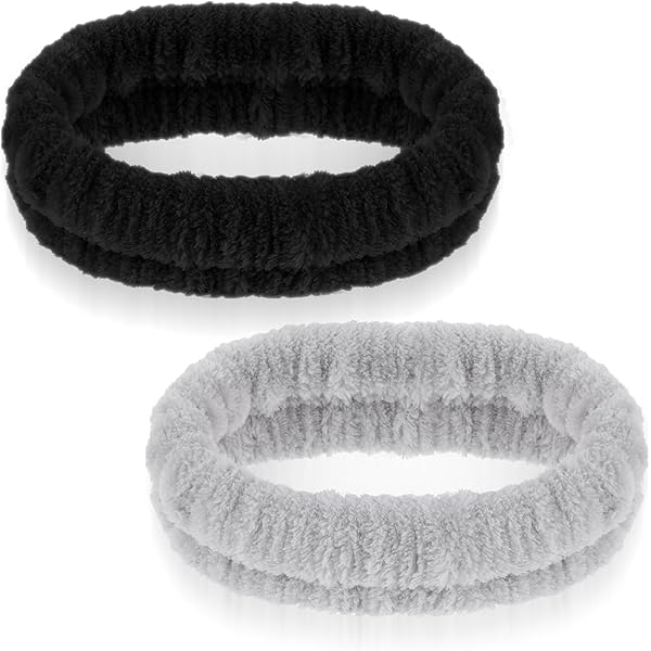 AOZUO Lot De 2 Bandeaux Cosmétiques Pour Le Maquillage Et Le