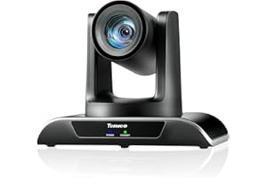 Tenveo 1080p FHD 60fps Zoom óptico 20x PTZ Cámara Gran Angular USB HDMI RJ45 Sala de conferencias Mediana y Grande Cámara de videoconferencia con Control Remoto VHD20H-U