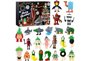 HLAYSHING 24PCS Italian Brainrot Action Figures Set,Tung Tung Tung Sahur Figures,Funny Collectible Figures,Creative Shark,Monkey and More Toys,Funny Collectible Desk Toy Gifts for Fans,Colleagues,Friends
