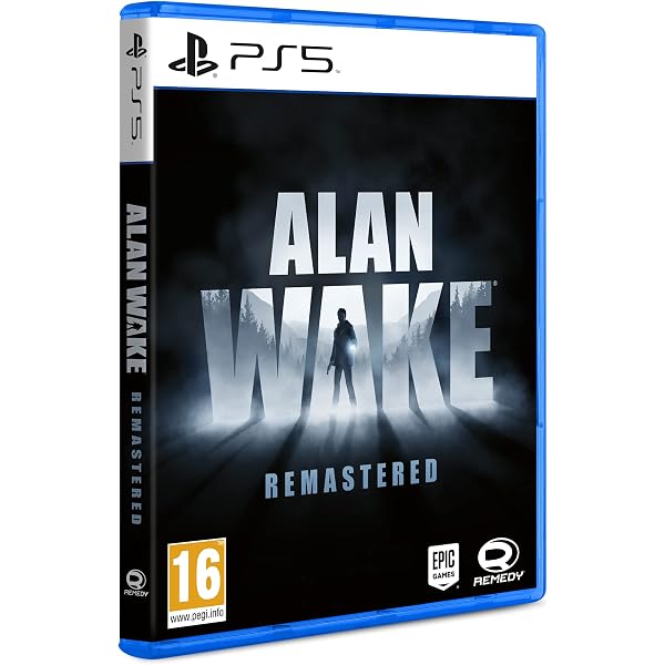 Jeu PS4 Alan Wake Remastered (Version UK) - Bon état, Boîte Incluse, Sans Notices