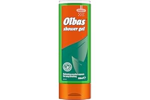 Olbas Shower Gel 250ml - Refreshing Menthol Vapours for Easy Breathing - Contains Pure Plant Oils