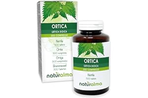 Ortica (Urtica dioica) foglie e radici Naturalma - 150 g - 300 compresse - Integratore alimentare - Naturale e Vegano