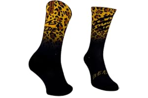 Jungle Socks, Pack de 3 chaussettes de sport amusantes pour Crossfit, Gym, Cyclisme, Course à pied, Padel, Haltérophilie, Trekking. Conçu en Europe.