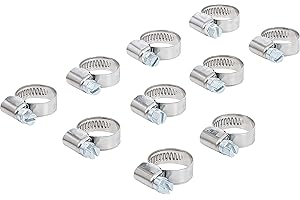 BGS 8095-12x20 | Abrazaderas de manguera | inoxidable | 12 x 20 mm | 10 piezas