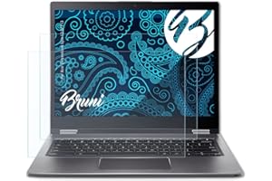 Bruni Screen Protector compatible with Acer Chromebook Spin 13 CP713 Protector Film, crystal clear Protective Film (2X)