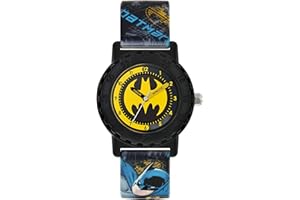BATMAN Orologio Analogico Quarzo Bambino con Cinturino in Silicone BAT9548
