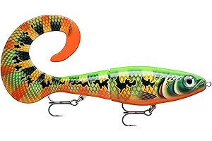 Rapala - X-Rap Otus Angelköder - Kunstköder mit ABS-Körper und weichem PVC-Fischschwanz - Süßwasser Spinnköder - Lauftiefe 0.5-1m - Hergestellt in Estland