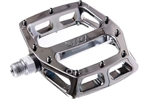 DMR V12 Alloy Flat Platform Bike Pedals 9/16" Axle - Silver