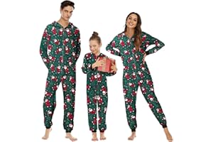 Neufigr Weihnachtspyjama Familie Set,Familien Weihnachtspyjama,Christmas Pyjama Set,Familie Weihnachten Outfit,Matching Pyjamas Couple,Weihnachts Schlafanzug für Damen Herren Kinder Baby