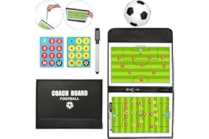 LaceDaisy Professional Football/Entraîneur de Football Tableau magnétique Stratégie gagnante Conseil Tableau Tactique avec Magnétique, Marqueur et Gomme