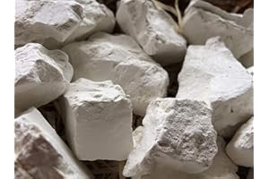 UCLAYS KAOLIN Ton, Lehm, Essbare Tonstücke (Klumpen) Natürlich zum Essen (Lebensmittel), Essbarer Ton, 4 oz (110 g)