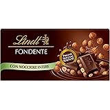 Lindt Tavoletta Classica Cioccolato Fondente con Nocciole, Formato 100g