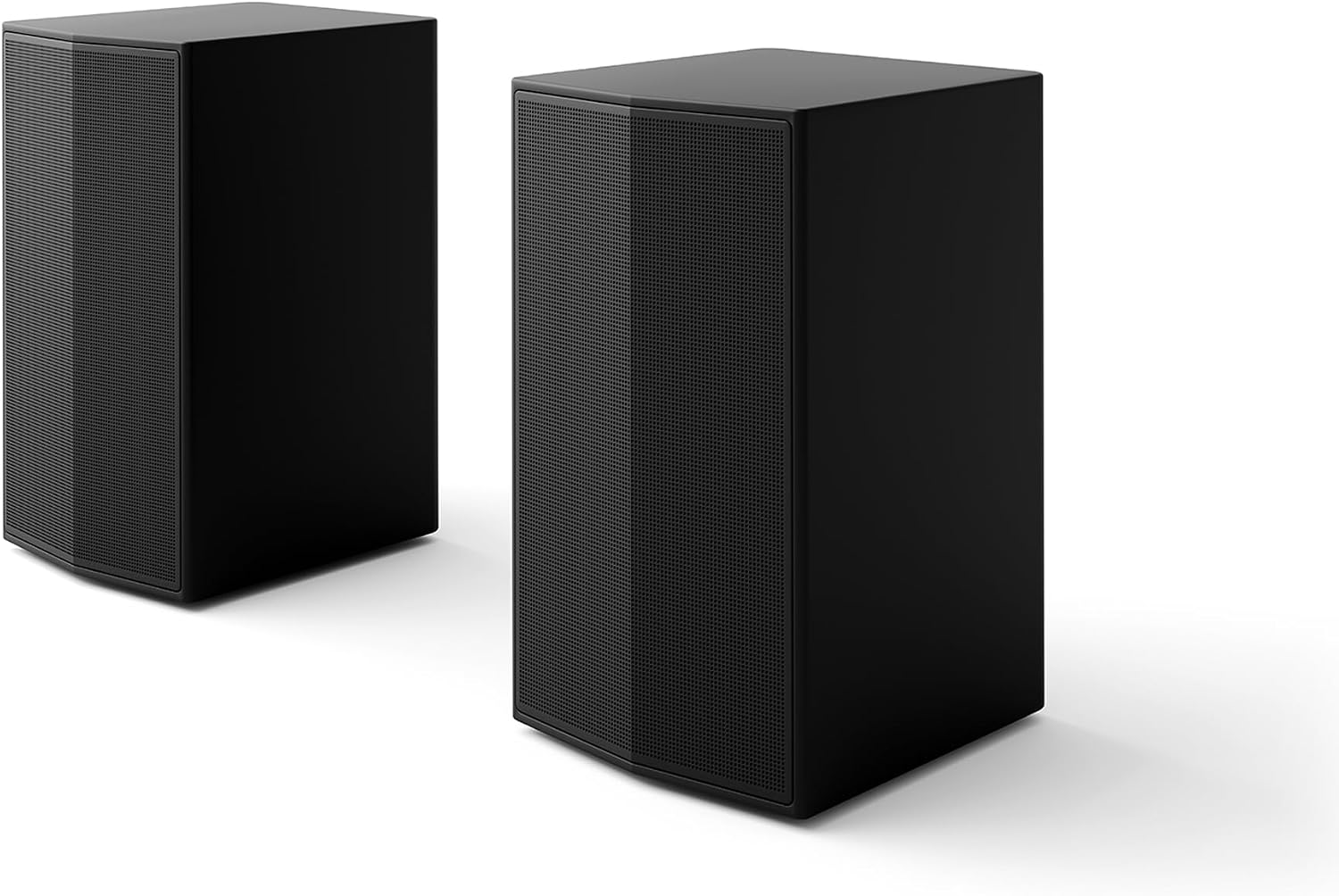 LG SPT8-S - Kit de Altavoces Traseros, Kit de Altavoces Traseros para Barras de Sonido, 100W Potencia y 2.0 Canales, Sonido Potente y Envolvente, Diseño Adaptado a tu Espacio, Negro