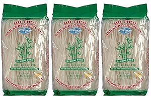 Bamboo Tree Rice Noodle (Small - 1MM) 400g - (Pack of 3)