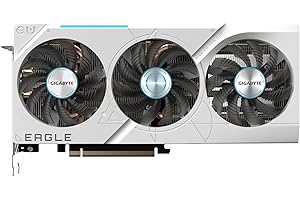 Gigabyte GeForce RTX 4070 SUPER EAGLE OC ICE 12G Graphics Card - 12GB GDDR6X, 192bit, PCI-E 4.0, 2535MHz Core Clock, 3 x DisplayPort 1.4a, 1 x HDMI 2.1a, NVIDIA DLSS 3, GV-N407SEAGLEOC ICE-12GD +