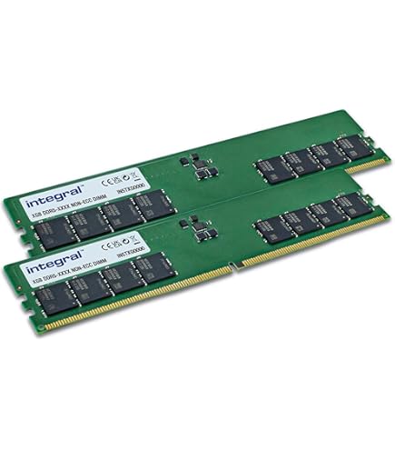 DDR5-4800 32GB(16GB×2枚) crucial Crucial 32GB Kit (2x16GB) DDR5 CT2K16G48C40U5 4800MHz, CL40