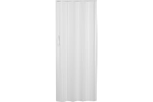 h&s Falttür Höhe 202 cm Einbaubreite bis 96 cm Schiebetür Tür weiß mit Doppelwandprofil Neu