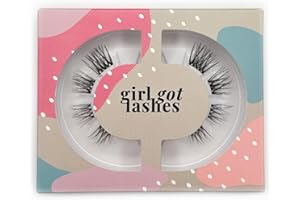 ‎GIRL GOT LASHES GirlGotLashes Mini Box Flirt Filter Wimpernextensions für Zuhause 1 Wimpern Paar Fake Lashes mit 5-7 Tagen Halt Vegan Handgemacht