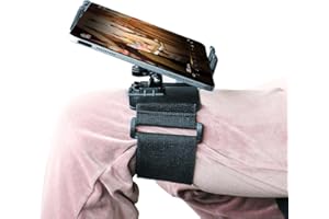 PLDHPRO Pilot Kneeboard for Tablets & Phones 5.1"-15.6", Adjustable Kneeboard for iPad, iPhone, Galaxy Tabs Ideal for Pilot, Hands-Free Relaxation at Home, Entertainment, Study