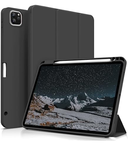 IMoshion IPad Pro 11 Hülle (2021/2022) – Trifold Book Cover Mit Ständer, Magnetverschluss & Mikrofaserfutter