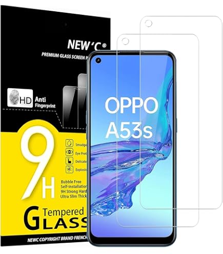 Pellicola Privacy Vetro Temperato Per Oppo A53/A53S (2 Pezzi) - Vauki Anti-Spia 9H, Protezione Schermo Anti-Graffio E Anti-Impronta