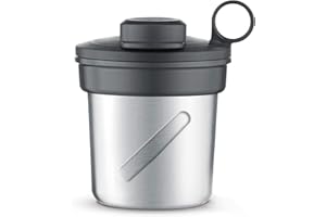 Sage Appliances nakładka do mielenia SPB003 Boss To Go ™ Grind & Mill szczotkowana stal szlachetna