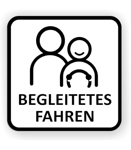 Magnetschild Für Motorradausbildung – 30 X 8 Cm Mit Rahmen, Magnetfolie