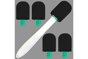 HSLXBY Pietra Pomice Per Wc,5 Pezzi Pietra Pomice Pulizia Pietra con Manico,Pietra Per La Pulizia Della Toilette,Pietra Pomice Spazzole per Pulizia,Per La Pulizia Della Toilette,Del Lavandino (D)