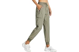 Libin Damen Cargohose Jogginghose Leichter Trekkinghose Wanderhose Schnelltrocken Wasserdicht Outdoorhose Sportlich Freizeit Reise