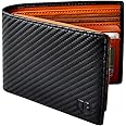 BIAL Mens Wallet, RFID Blocking, Flip, Slim Bifold, 2 ID Window Wallet, Superfine Fiber PU Synthetic Leather