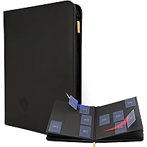Card Guardian 9 Pocket Card Binder with Zipper – Holds 360 Cards